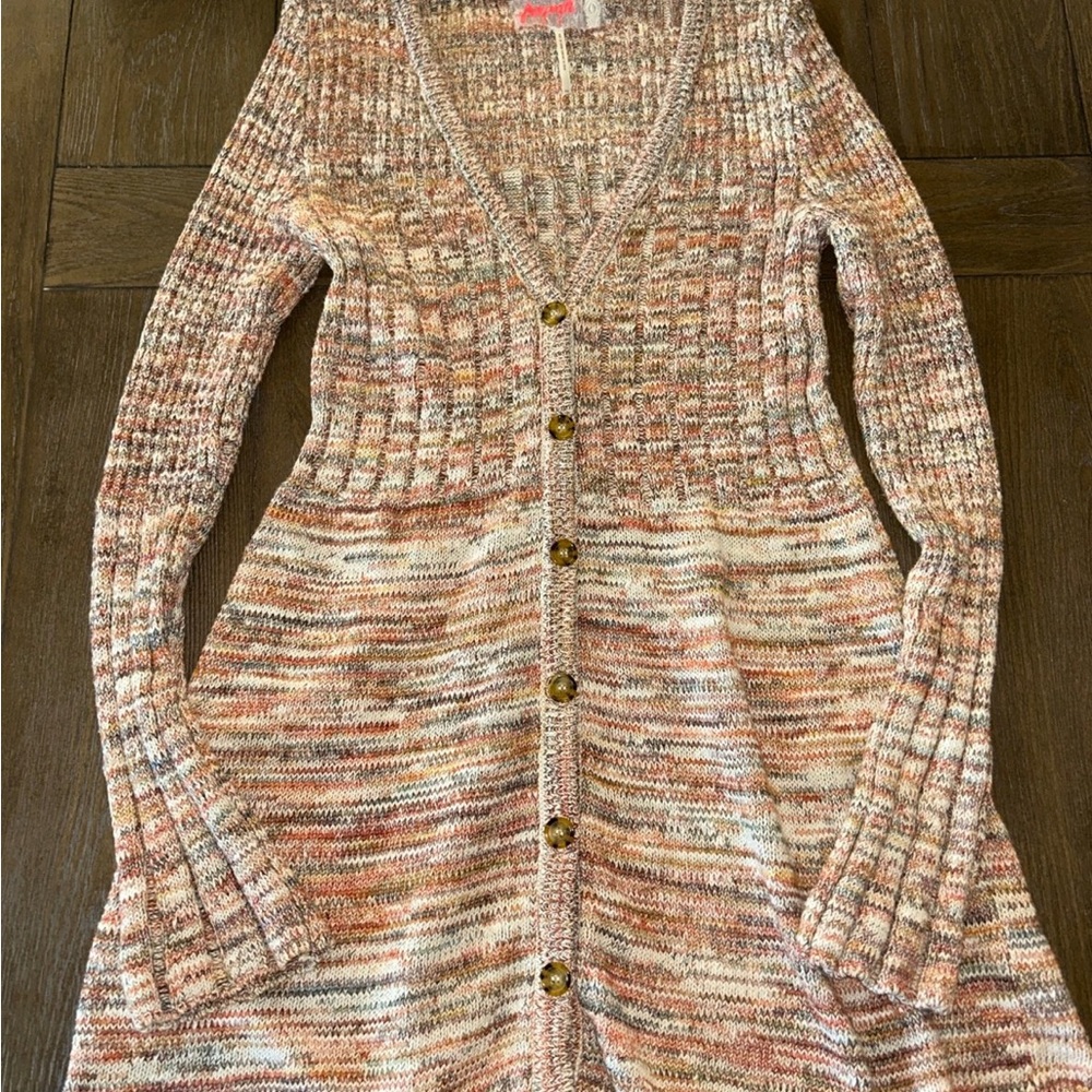 Free People Multicolor Knit Sweater - Picture 3 of 6